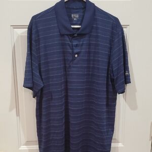 Brooks Brothers Blue Striped Polo Shirt